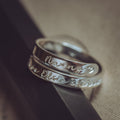Nanny Sterling Silver dainty adjustable wrap ring
