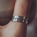 Pet Name Sterling Silver personalised wrap ring