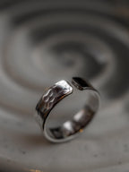 I LOVE YOU MORE. the end. I win! Men’s sterling silver adjustable ring