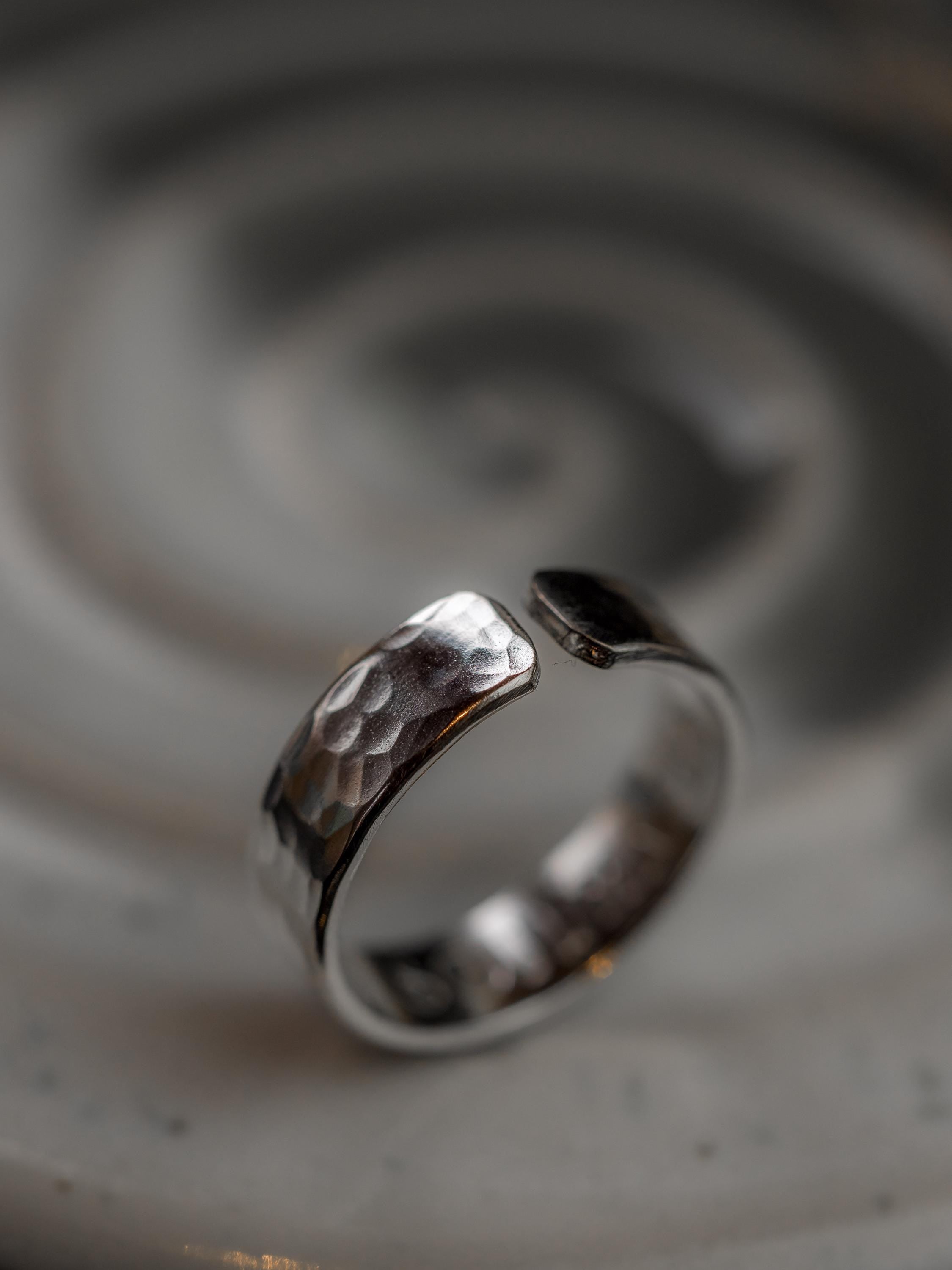 I LOVE YOU MORE. the end. I win! Men’s sterling silver adjustable ring