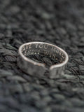 I LOVE YOU MORE. the end. I win! Men’s sterling silver adjustable ring