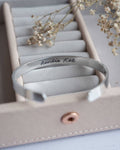 Secret message Auntie bracelet.... Aunt Aunty stamped hand baby personalised children kids names sister friend special hidden bangle cuff