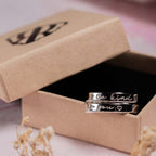 Be kind to you .925 Sterling Silver adjustable dainty wrap around ring daily reminder stamped ladies gift selfcare positive affirmation