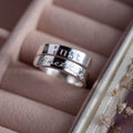 Just Breathe ; Sterling Silver adjustable wrap ring