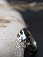Bestie Sterling Silver Adjustable Wrap Ring