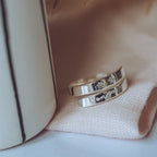 Pet Name Sterling Silver personalised wrap ring