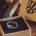 13th Birthday Sterling Silver Adjustable Wrap Ring