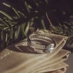 Auntie Personalised Sterling Silver Adjustable Wrap Ring