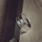 Children's Names Personalised Sterling Silver Adjustable Wrap Ring