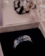 Mama You Got This Sterling Silver Adjustable Wrap Ring