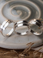 Bridesmaid Personalised Sterling Silver Adjustable Wrap Ring