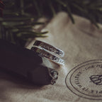 Nanny Sterling Silver dainty adjustable wrap ring