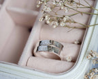 Bee kind Sterling Silver adjustable wrap ring