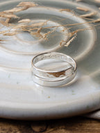 Godmother Personalised Sterling Silver Adjustable Wrap Ring
