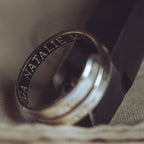 Mum & Nanny Sterling Silver Dainty Adjustable Wrap Ring