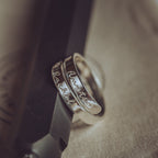 Auntie Personalised Sterling Silver Adjustable Wrap Ring