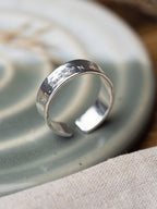 Coordinates Mens Sterling Silver adjustable open ring