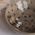 Custom Name Sterling Silver adjustable ring