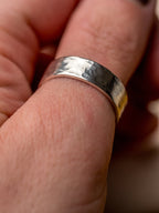 I LOVE YOU MORE. the end. I win! Men’s sterling silver adjustable ring