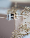 I Am the Storm Sterling Silver Adjustable Wrap Ring