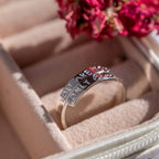 You are your only limit sterling silver adjustable wrap ring