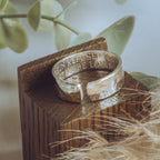 If the sun refused to shine I would still be loving you led zeppelin Mens adjustable ring
