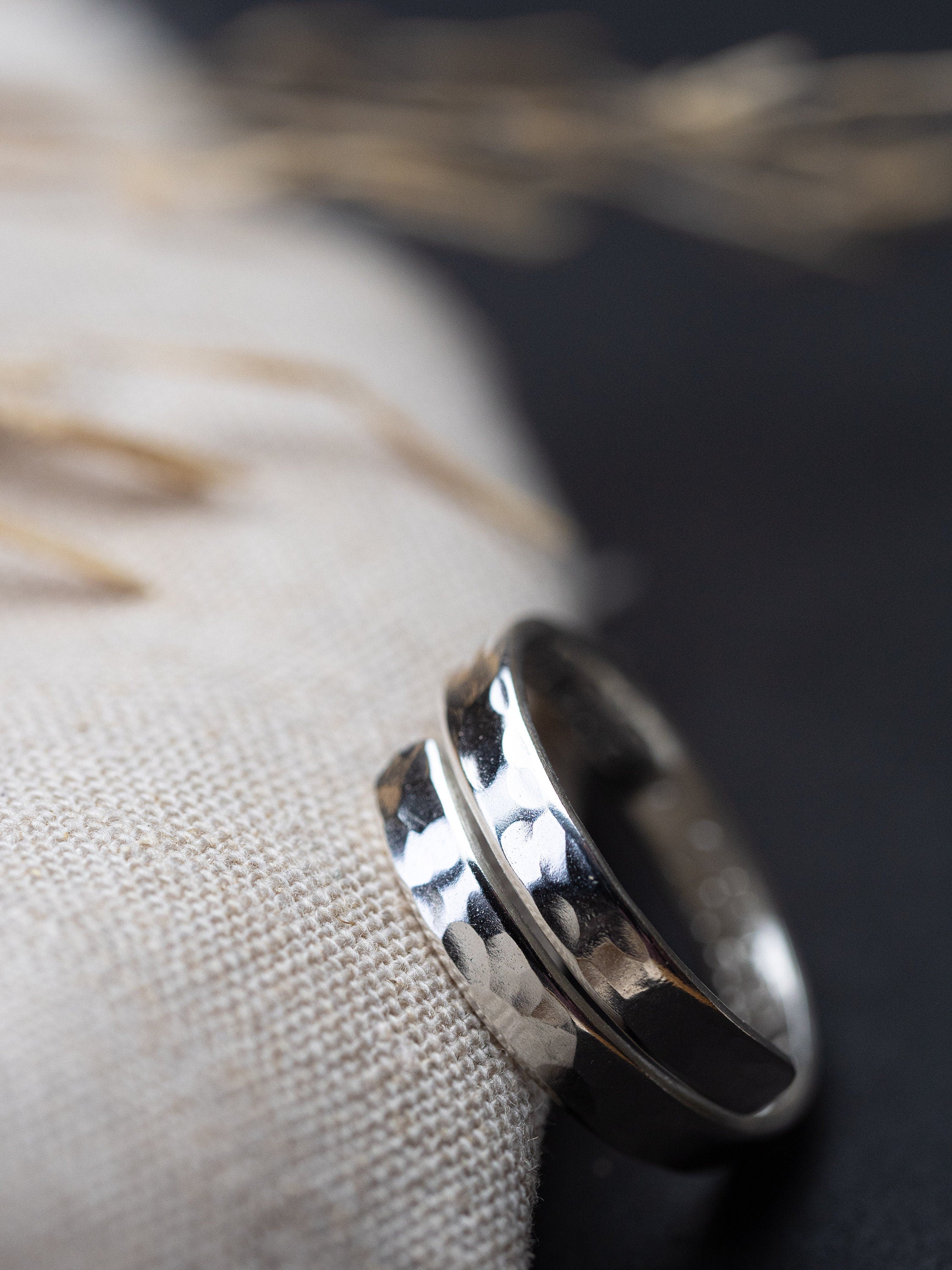 All of Me Loves All of You Sterling Silver Adjustable Wrap Ring