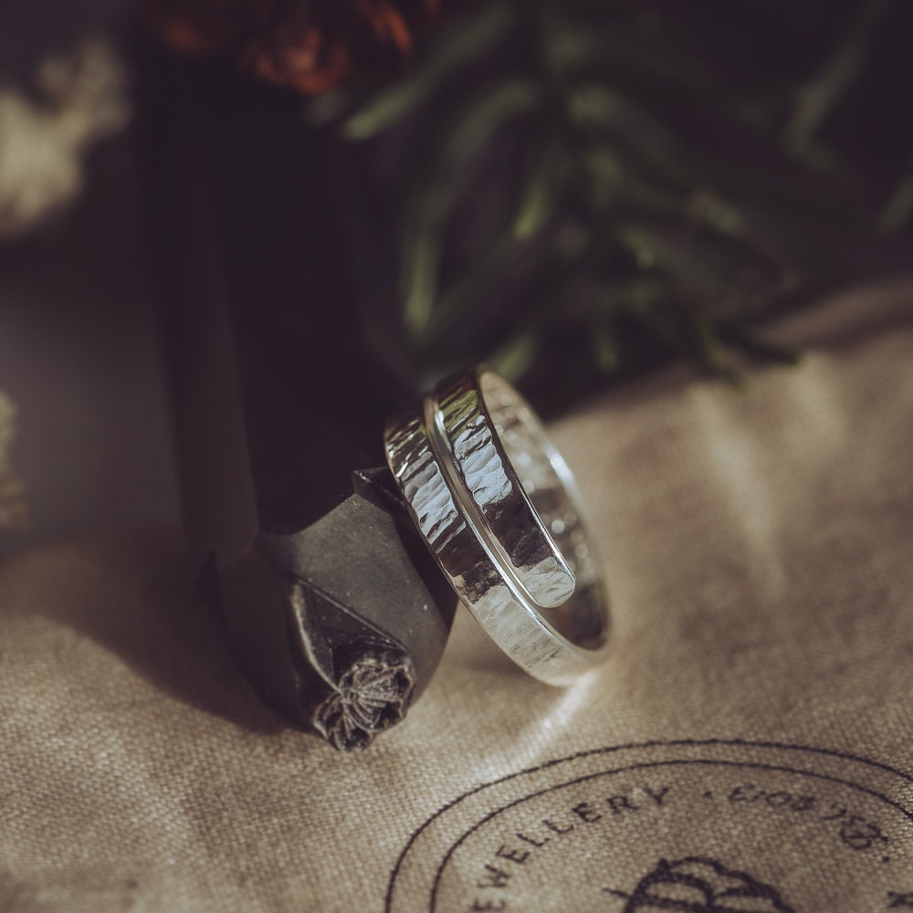 Secret Message Personalised Sterling Silver Adjustable Wrap Ring