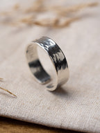 Men’s coordinates secret message Sterling Silver adjustable open ring