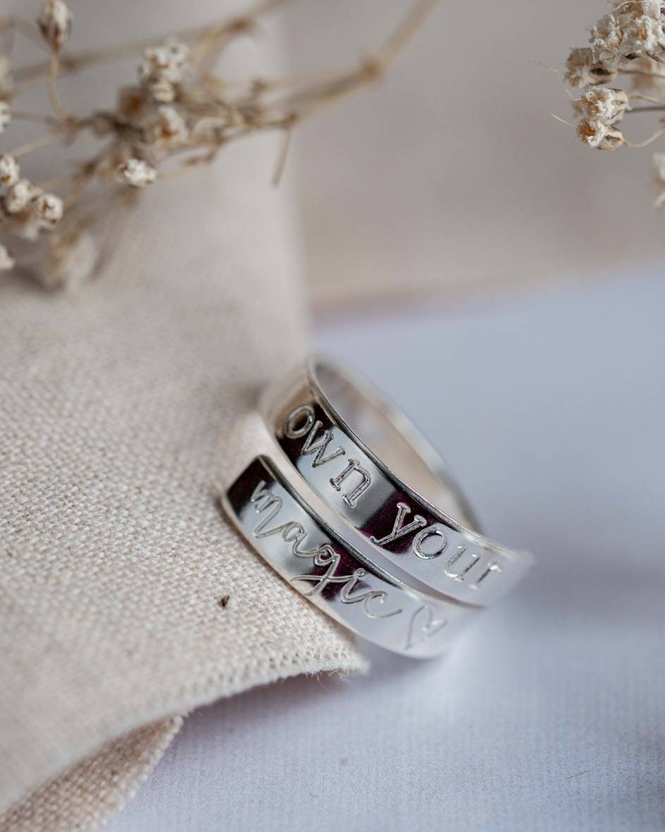 Own Your Magic Sterling Silver Adjustable Wrap Ring