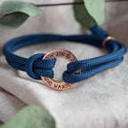 Not All Those Who Wander Are Lost Copper washer Paracord Bracelet