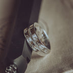 Mum & Nanny Sterling Silver Dainty Adjustable Wrap Ring