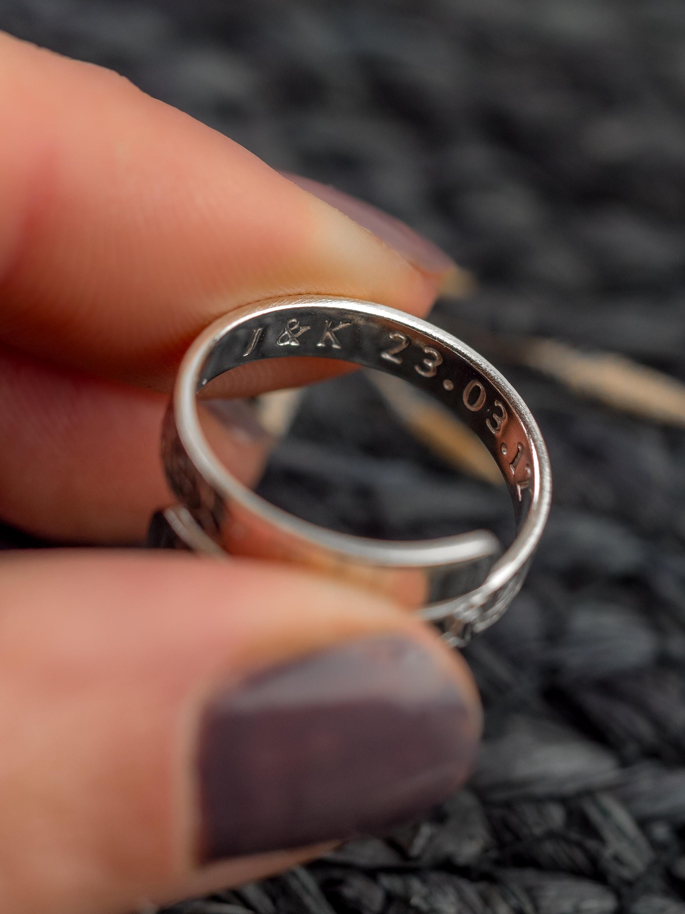 TOGETHER FOREVER adjustable wrap ring