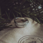 Children's Names Personalised Sterling Silver Adjustable Wrap Ring