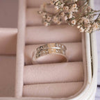 Small Steps Every day adjustable Sterling Silver wrap ring