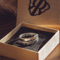 Keep Going Sterling Silver Adjustable Wrap Ring