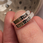 Trust the Process Sterling Silver Adjustable Wrap Ring
