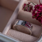 You are your only limit sterling silver adjustable wrap ring
